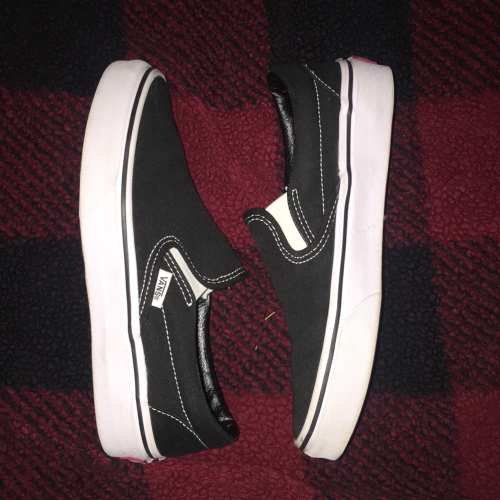 Perfect condition slip on vans